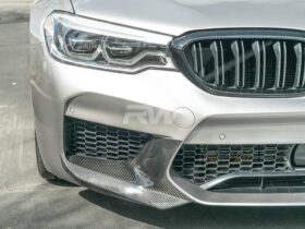 RW Carbon F90 M5 Perf Style Carbon Fiber Splitters for BMW M5 - Image 3