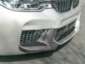 RW Carbon F90 M5 Perf Style Carbon Fiber Splitters for BMW M5 - Image 2