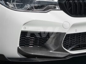 RW Carbon F90 M5 Perf Style Carbon Fiber Splitters for BMW M5