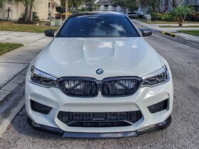 RW Carbon F90 M5 RWS Carbon Fiber Front Lip Spoiler for BMW M5 - Image 14