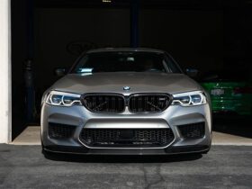 RW Carbon F90 M5 RWS Carbon Fiber Front Lip Spoiler for BMW M5 - Image 3