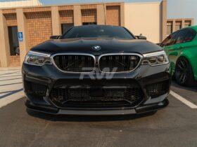 RW Carbon F90 M5 RWS Carbon Fiber Front Lip Spoiler for BMW M5 - Image 4