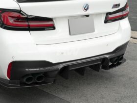 RW Carbon F90 M5 RWS Carbon Fiber Rear Diffuser for BMW M5 - Image 5