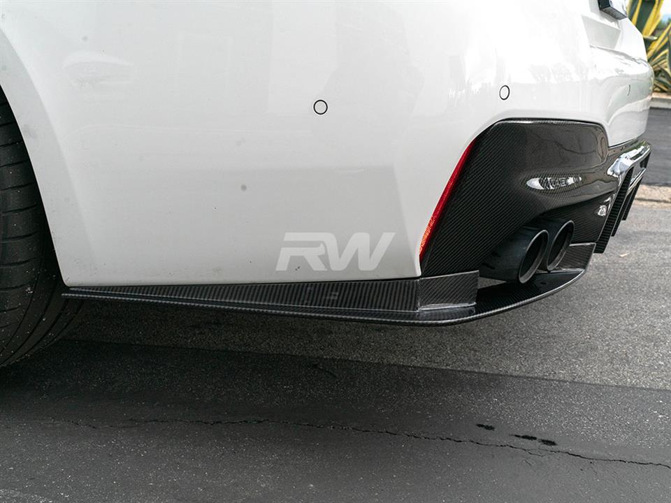 RW Carbon 2018-2023 BMW F90 M5 RWS Carbon Fiber Rear Diffuser - Image 4