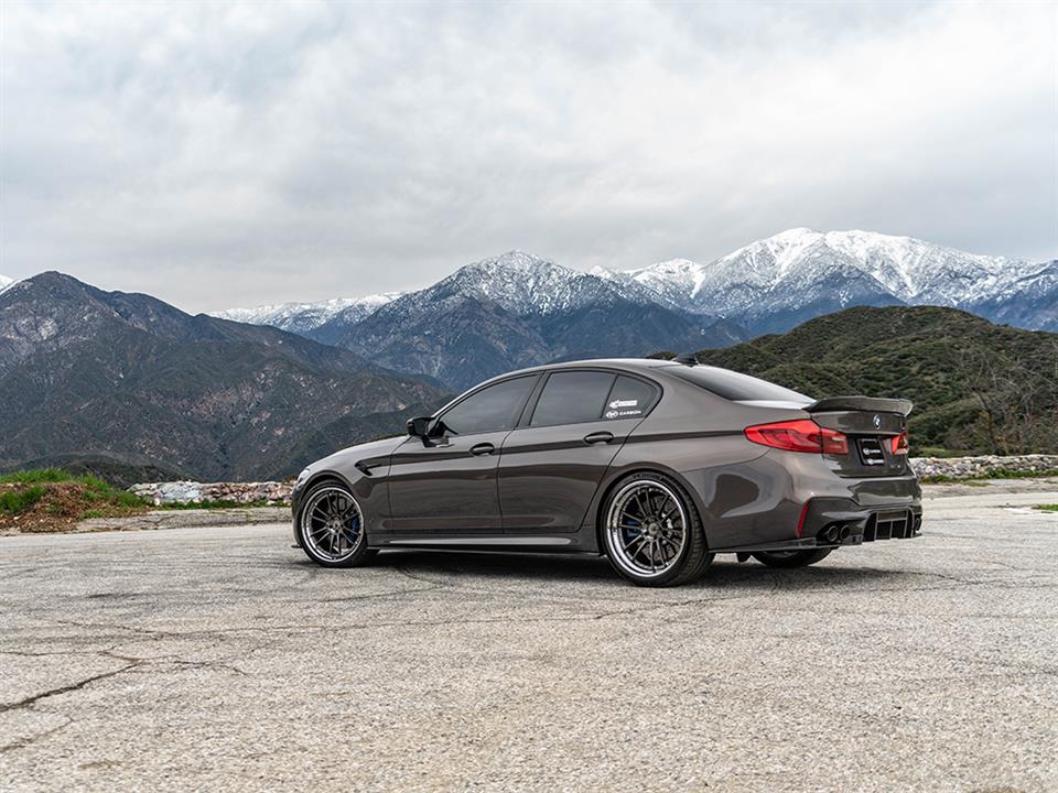 RW Carbon 2018-2023 BMW F90 M5 RWS Carbon Fiber Rear Diffuser - Image 26