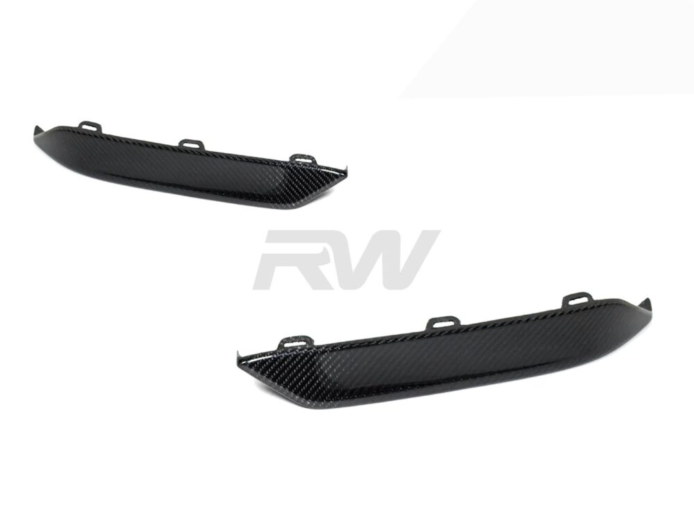 RW Carbon 2019-2025 BMW F91 F92 F93 M8 Carbon Fiber Splitters - Image 13