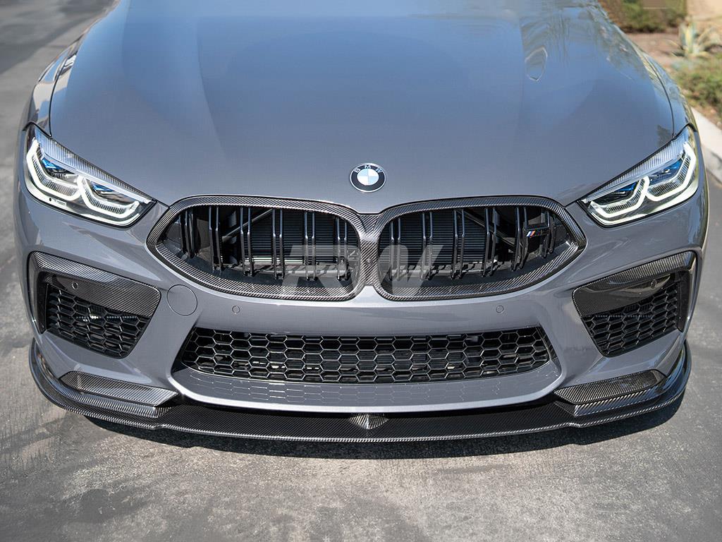 RW Carbon 2019-2025 BMW F91 F92 F93 M8 DTM Carbon Fiber Front Lip - Image 10