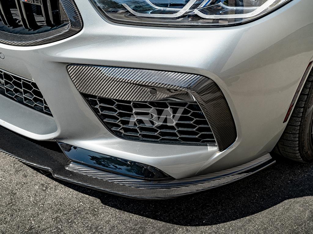 RW Carbon 2019-2025 BMW F91 F92 F93 M8 DTM Carbon Fiber Front Lip - Image 6