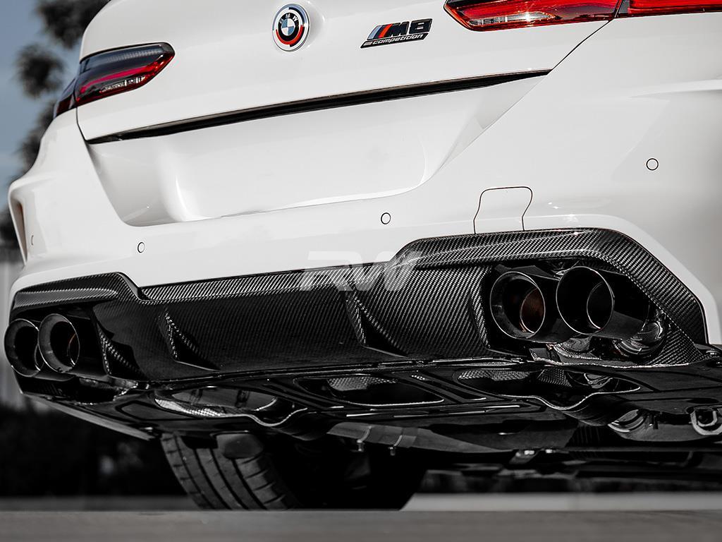 RW Carbon 2019-2025 BMW F91 F92 F93 M8 OE Style Carbon Fiber Diffuser