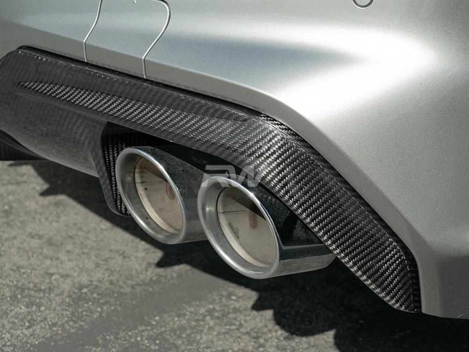 RW Carbon 2019-2025 BMW F91 F92 F93 M8 OE Style Carbon Fiber Diffuser - Image 10