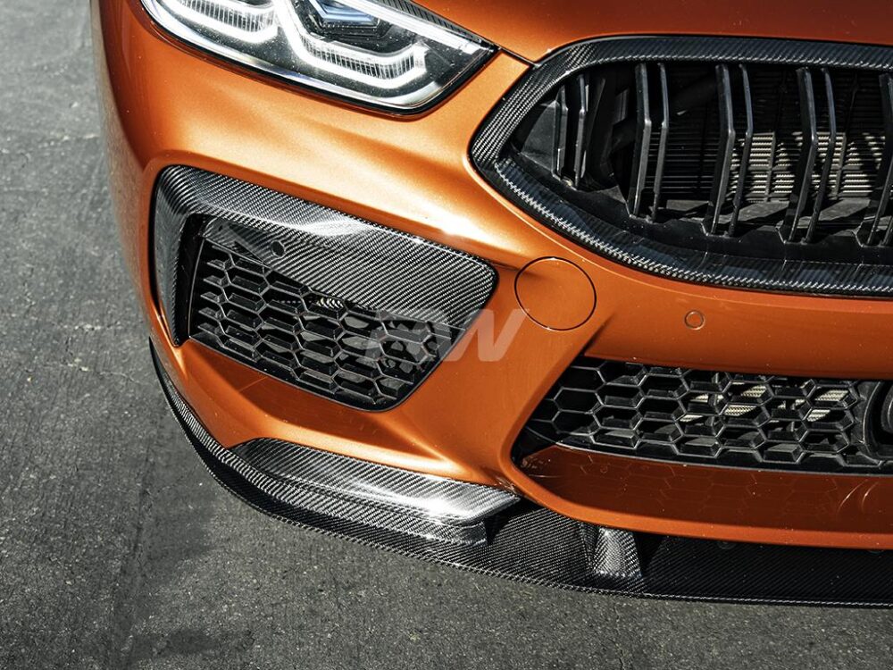 RW Carbon 2019-2025 BMW F91 F92 F93 M8 RWS Carbon Fiber Front Lip - Image 16