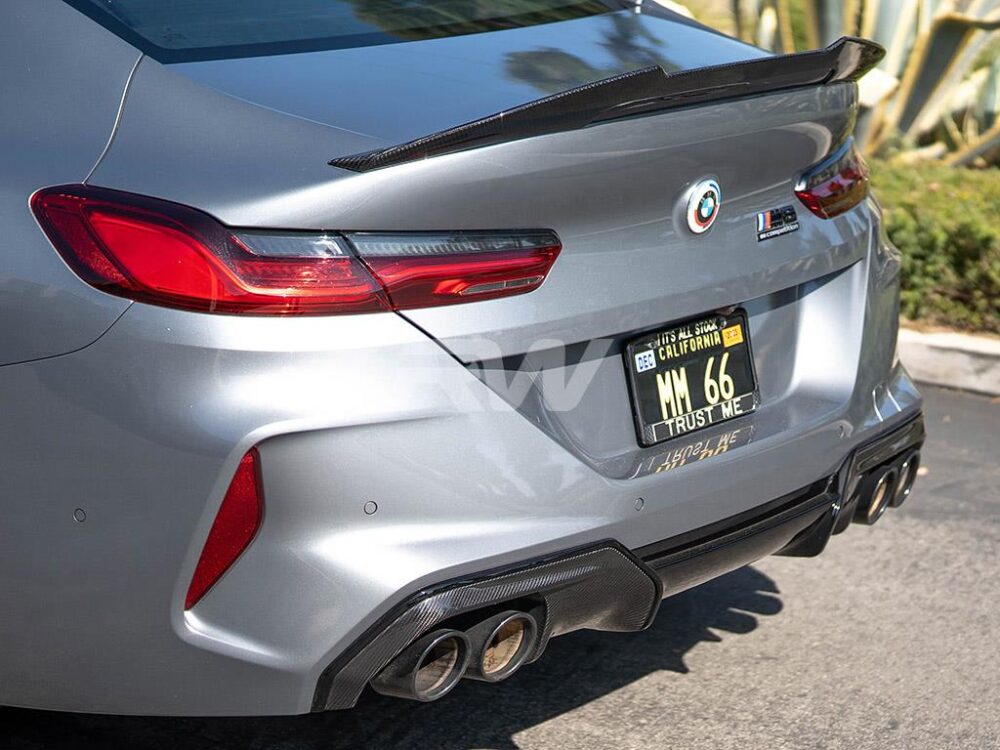 RW Carbon 2019-2026 BMW F92 M8/G15 8 Series GTX Carbon Fiber Trunk Spoiler - Image 10