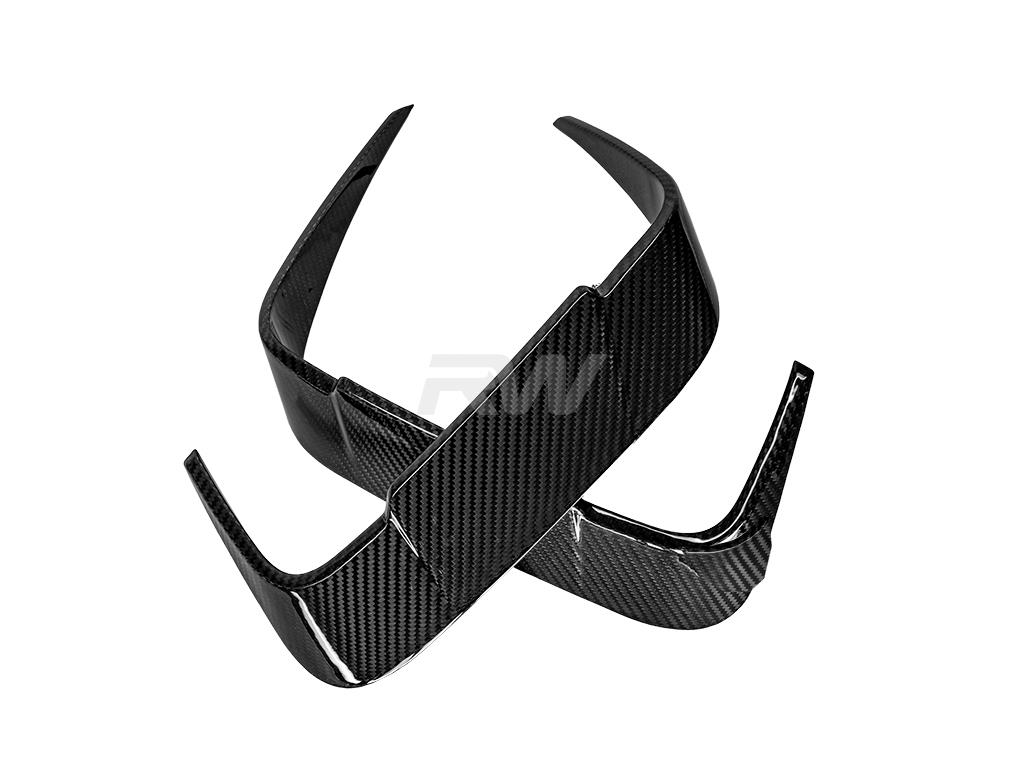 RW Carbon 2019-2025 BMW F93 M8 Carbon Fiber Rear Bumper Trims - Image 5