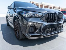 RW Carbon F95 X5M Carbon Fiber Front Air Duct Trims - Image 9