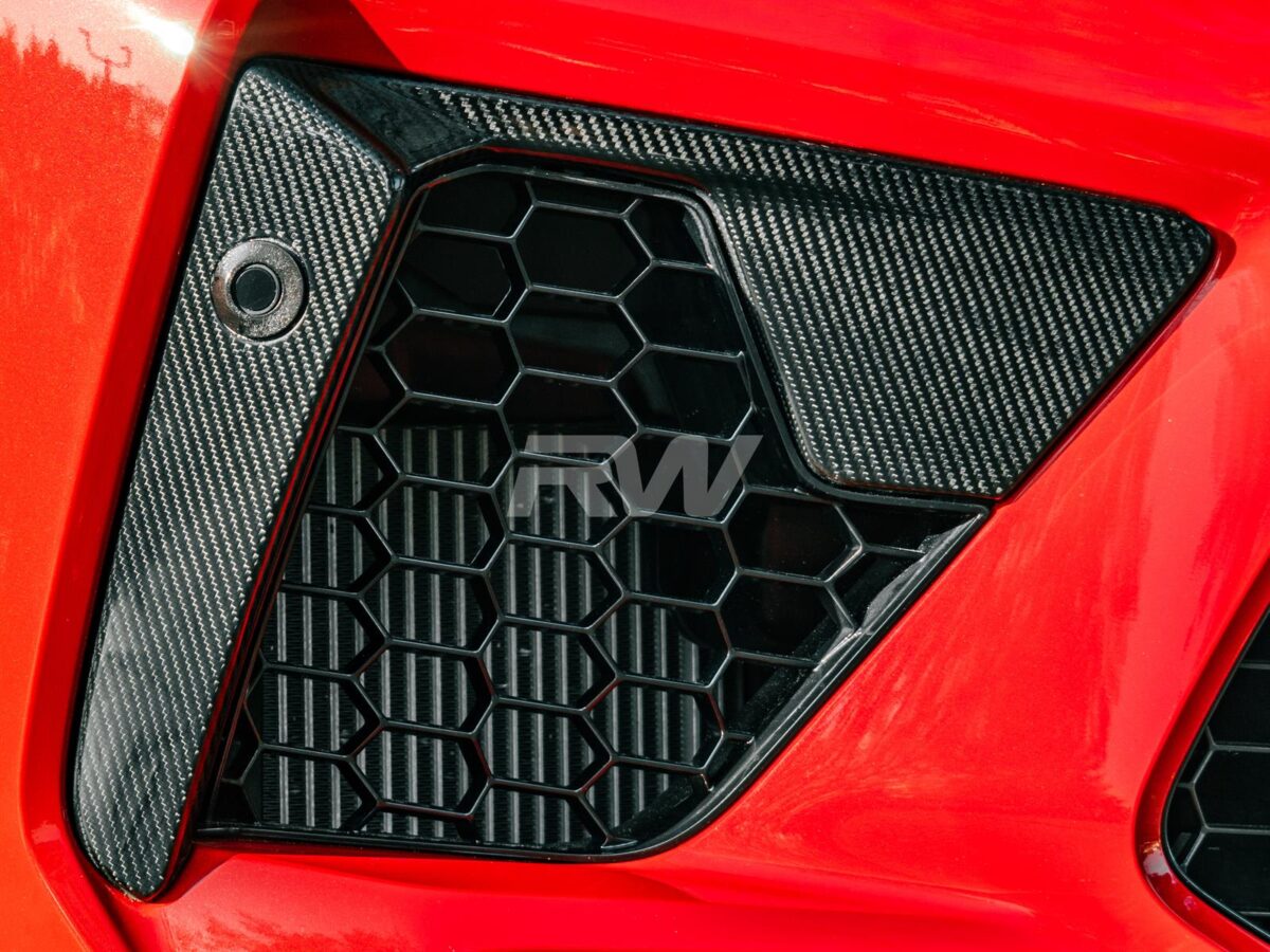 RW Carbon 2020-2025 BMW F95 X5M Carbon Fiber Front Air Duct Trims