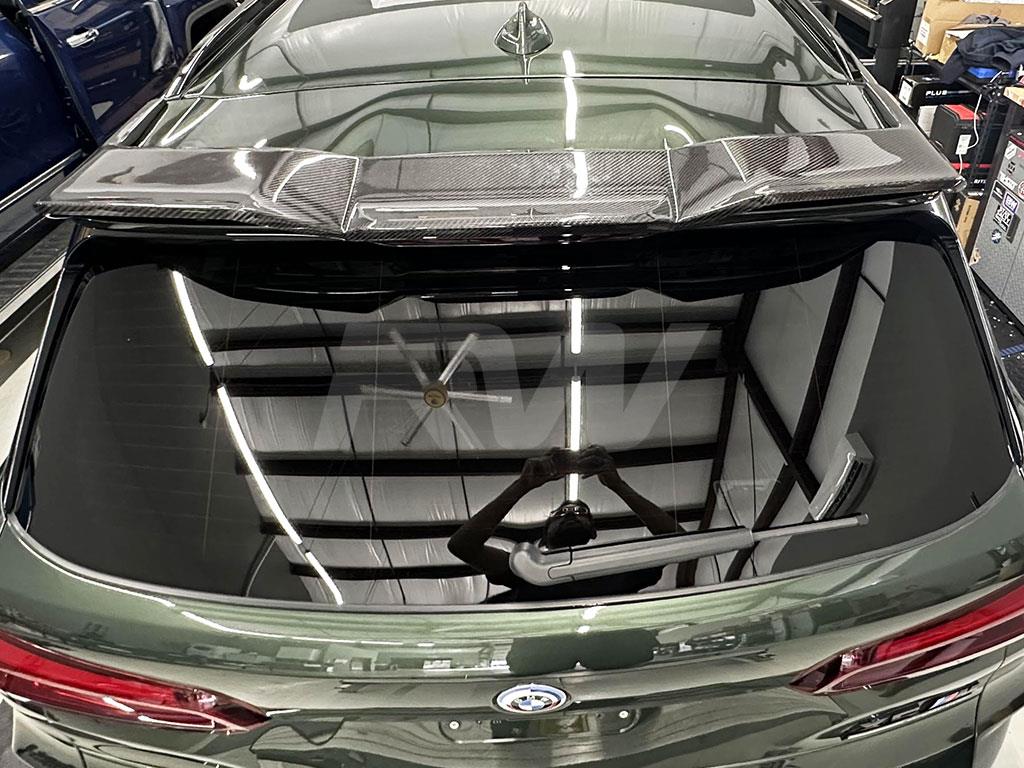 RW Carbon 2020-2025 BMW F95 X5M DTM Carbon Fiber Roof Spoiler - Image 10