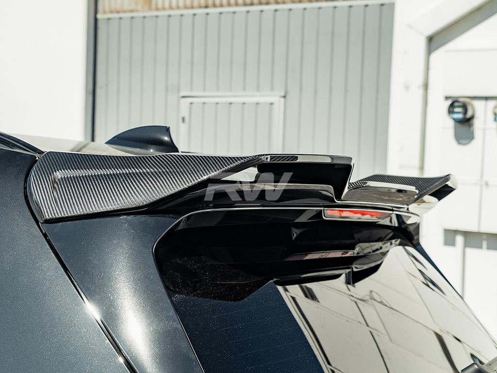 RW Carbon 2020-2025 BMW F95 X5M DTM Carbon Fiber Roof Spoiler - Image 5