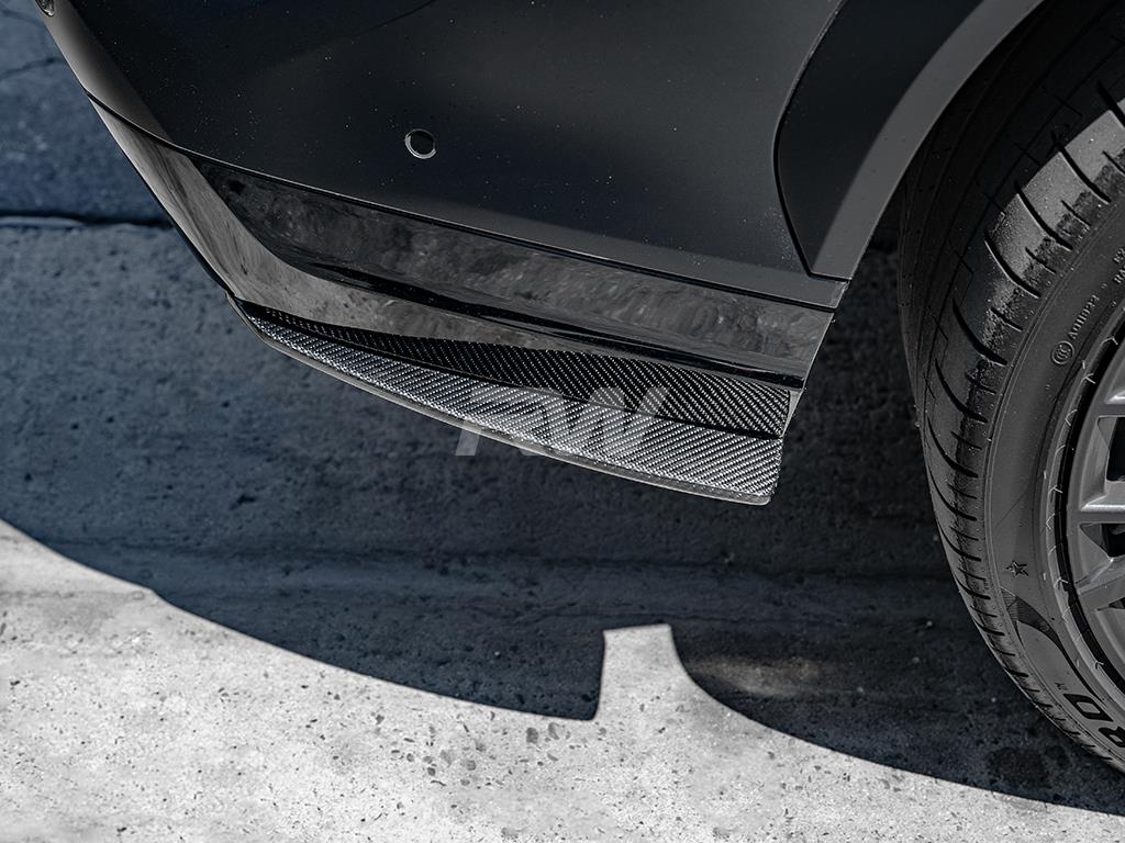 RW Carbon 2020-2025 BMW F95 X5M F96 X6M Carbon Fiber Rear Splitters