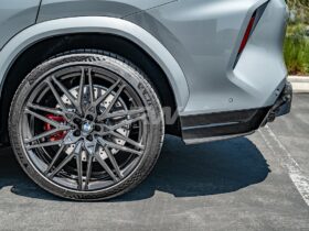 RW Carbon F95 X5M F96 X6M Carbon Fiber Rear Splitters - Image 5