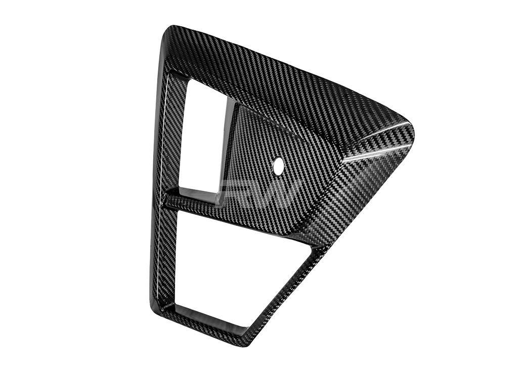 RW Carbon 2023-2025 BMW F95 X5M F96 X6M LCI Carbon Fiber Front Trim Covers - Image 3