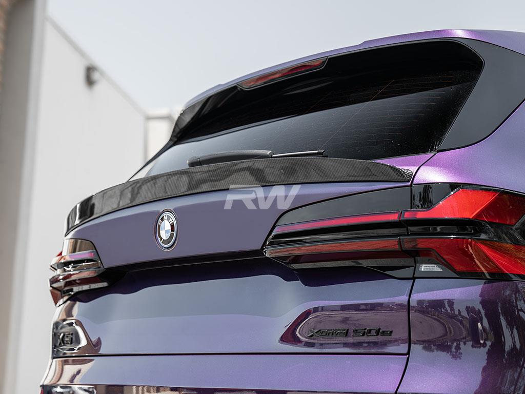 RW Carbon 2020-2025 BMW F95 X5M G05 X5 RWS Carbon Fiber Mid Spoiler