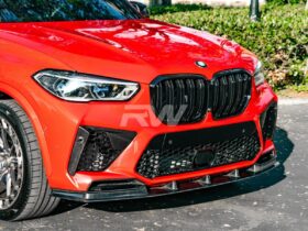 RW Carbon 2020-2025 BMW F95 X5M RWS Carbon Fiber Front Li...