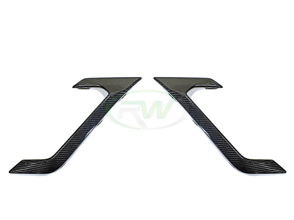 RW Carbon 2020-2025 BMW F96 X6M Carbon Fiber Side Vent Covers - Image 8