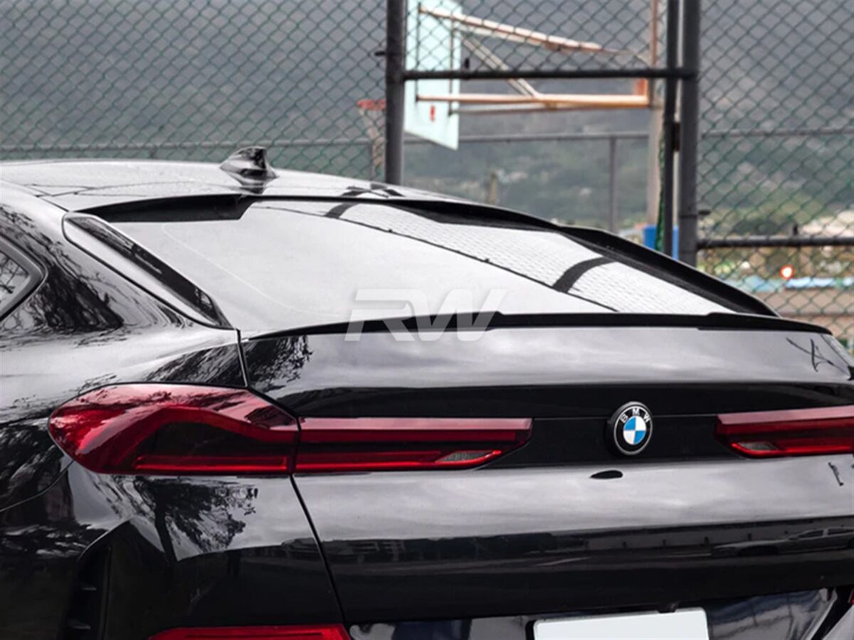 RW Carbon 2020-2025 BMW F96 X6M G06 X6 Carbon Fiber Rear Fin Set