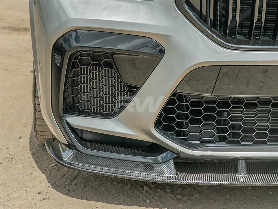 RW Carbon 2020-2025 BMW F96 X6M RWS Carbon Fiber Front Lip - Image 8