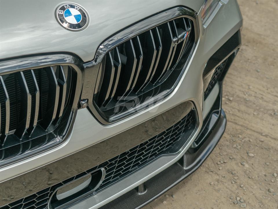 RW Carbon 2020-2025 BMW F96 X6M RWS Carbon Fiber Front Lip - Image 9