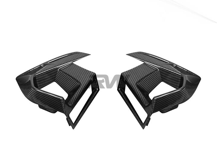 RW Carbon 2022-2025 BMW F97 F98 LCI Carbon Fiber Front Brake Ducts - Image 7