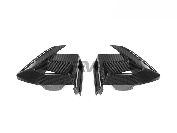 RW Carbon 2022-2025 BMW F97 F98 LCI Carbon Fiber Front Brake Ducts - Image 8