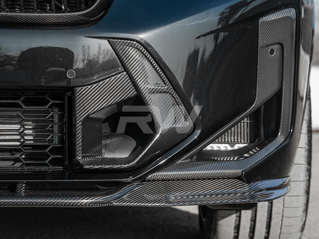 RW Carbon 2022-2025 BMW F97 F98 LCI Carbon Fiber Front Brake Ducts - Image 3