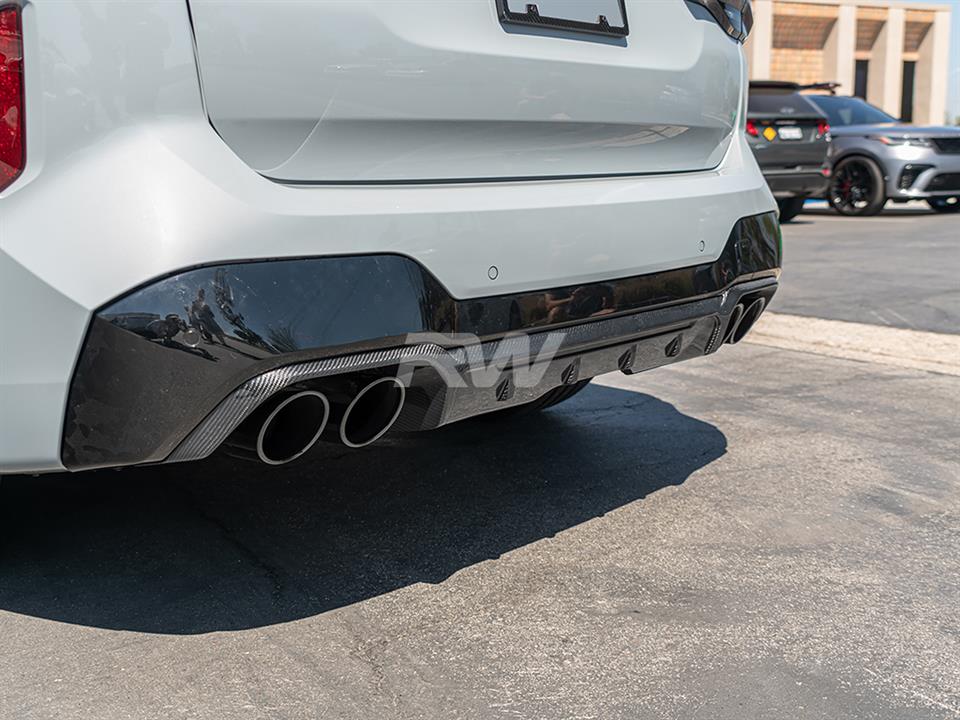 RW Carbon 2019-2024 BMW F97 X3M Carbon Fiber Diffuser