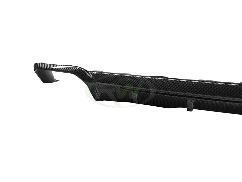 RW Carbon 2019-2024 BMW F97 X3M Carbon Fiber Diffuser - Image 13