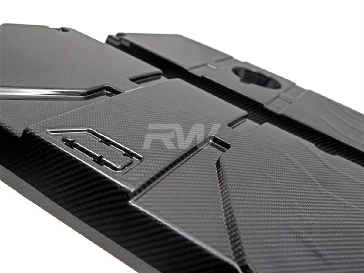 RW Carbon 2020-2025 BMW F97 X3M F98 X4M Carbon Fiber Engine Cover - Image 3