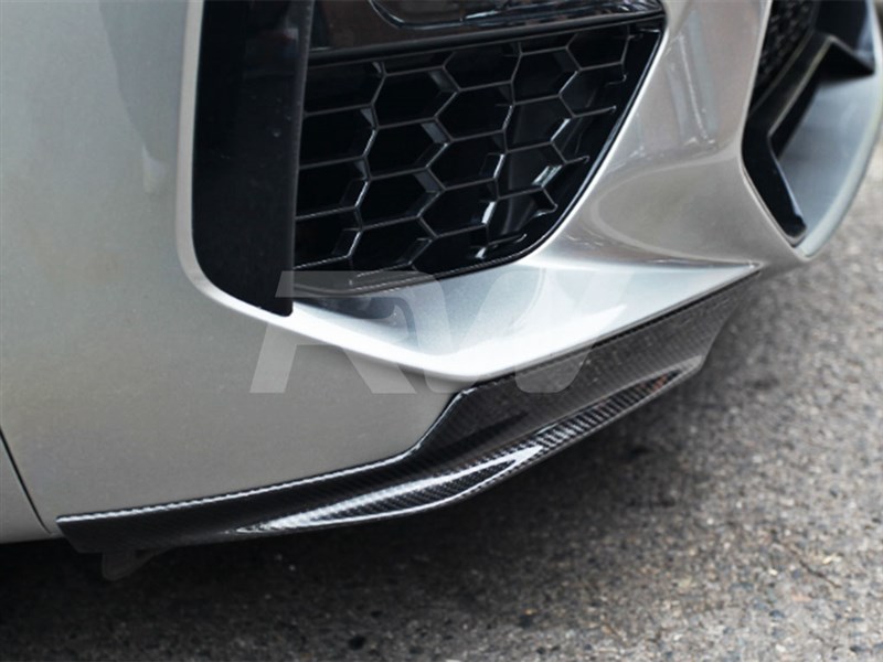 RW Carbon 2020-2025 BMW F97 X3M F98 X4M Carbon Fiber Splitters