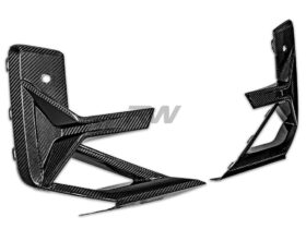 RW Carbon F97 X3M F98 X4M LCI Carbon Fiber Front Bumper Trims for BMW X Series - Image 6