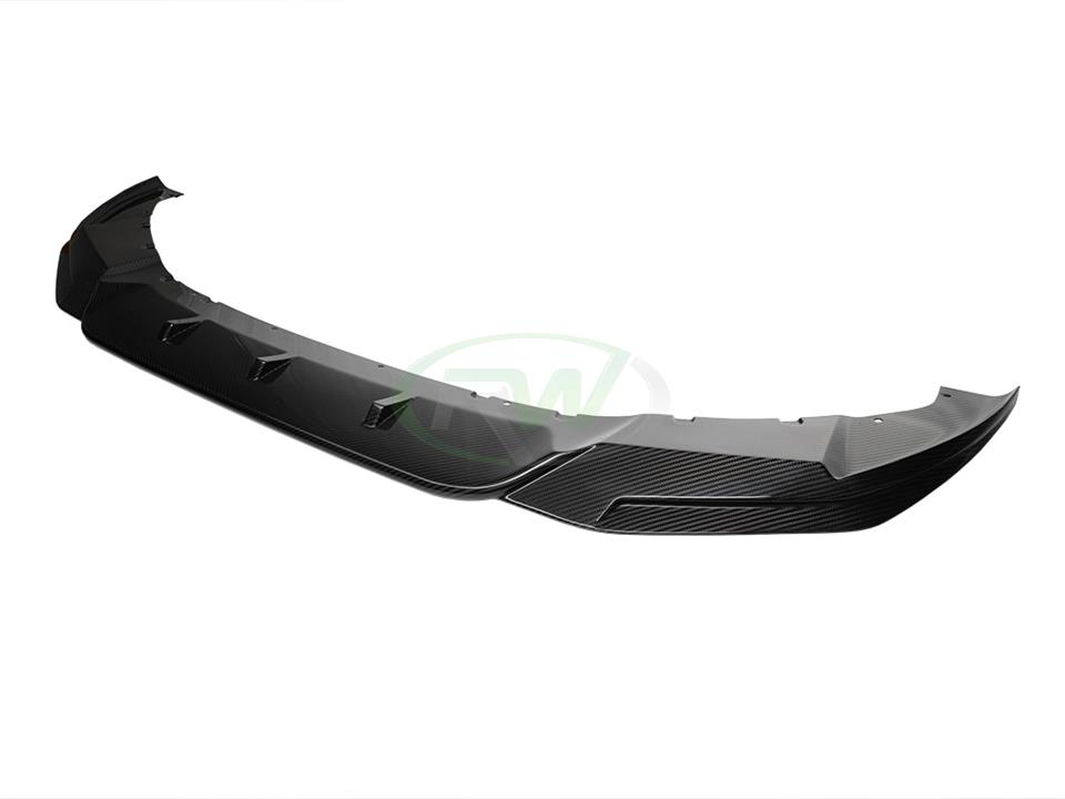 RW Carbon 2022-2024 BMW F97 X3M F98 X4M LCI DTM Carbon Fiber Front Lip - Image 8