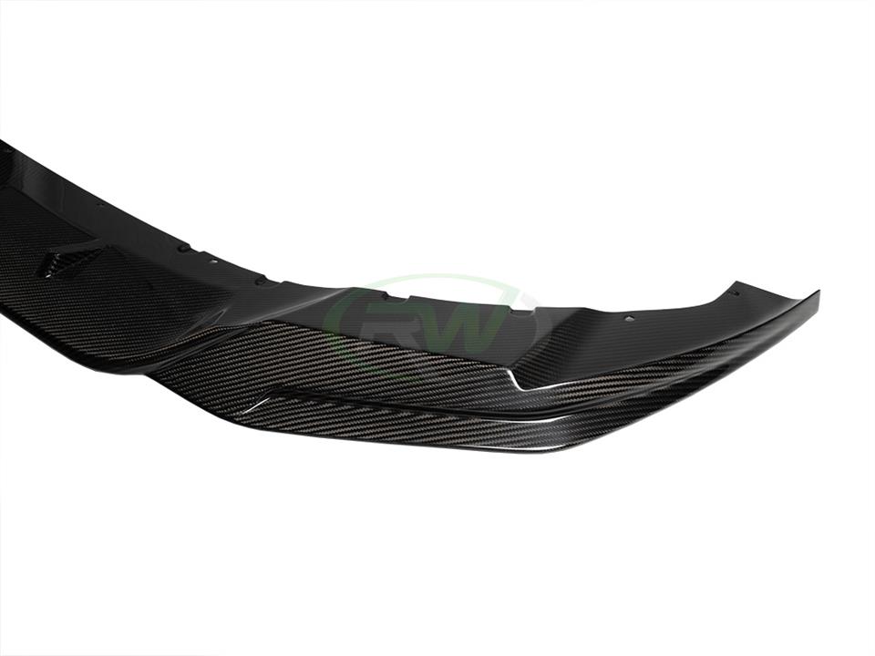 RW Carbon 2022-2024 BMW F97 X3M F98 X4M LCI DTM Carbon Fiber Front Lip - Image 9