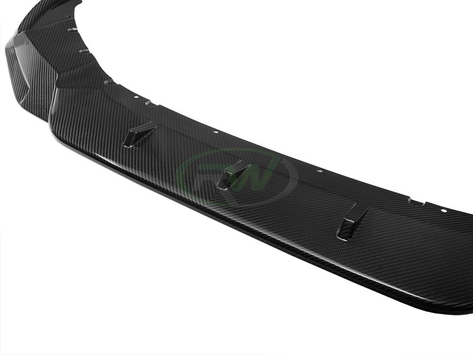 RW Carbon 2022-2024 BMW F97 X3M F98 X4M LCI DTM Carbon Fiber Front Lip - Image 10