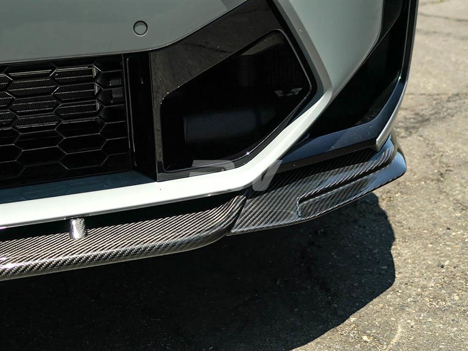 RW Carbon 2022-2024 BMW F97 X3M F98 X4M LCI DTM Carbon Fiber Front Lip - Image 5