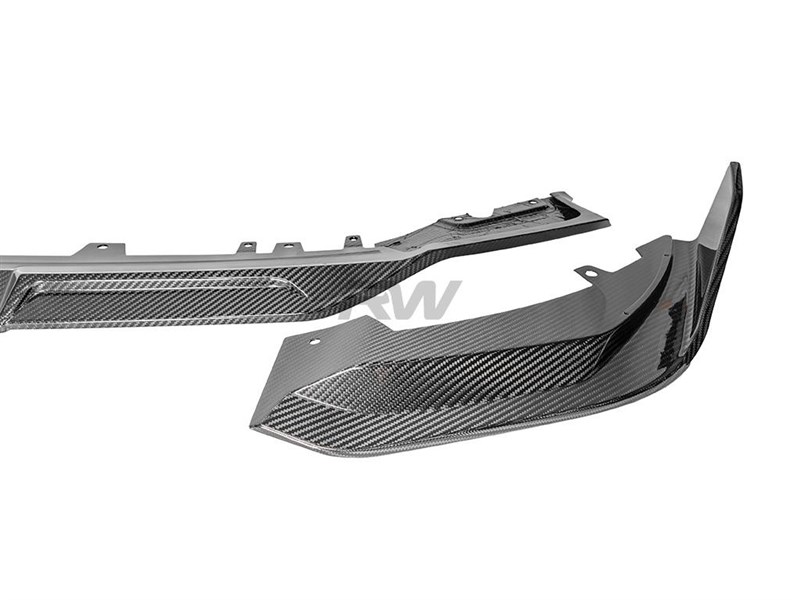 RW Carbon 2022-2024 BMW F97 X3M / F98 X4M LCI GTX Carbon Fiber Front Lip - Image 7