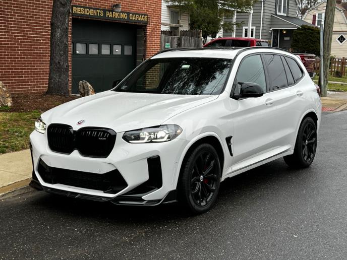 RW Carbon 2022-2024 BMW F97 X3M / F98 X4M LCI GTX Carbon Fiber Front Lip - Image 5