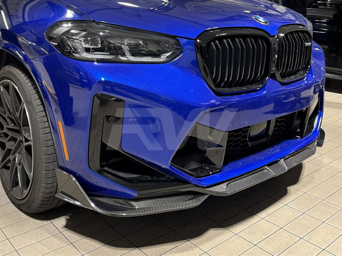 RW Carbon 2022-2024 BMW F97 X3M / F98 X4M LCI GTX Carbon Fiber Front Lip