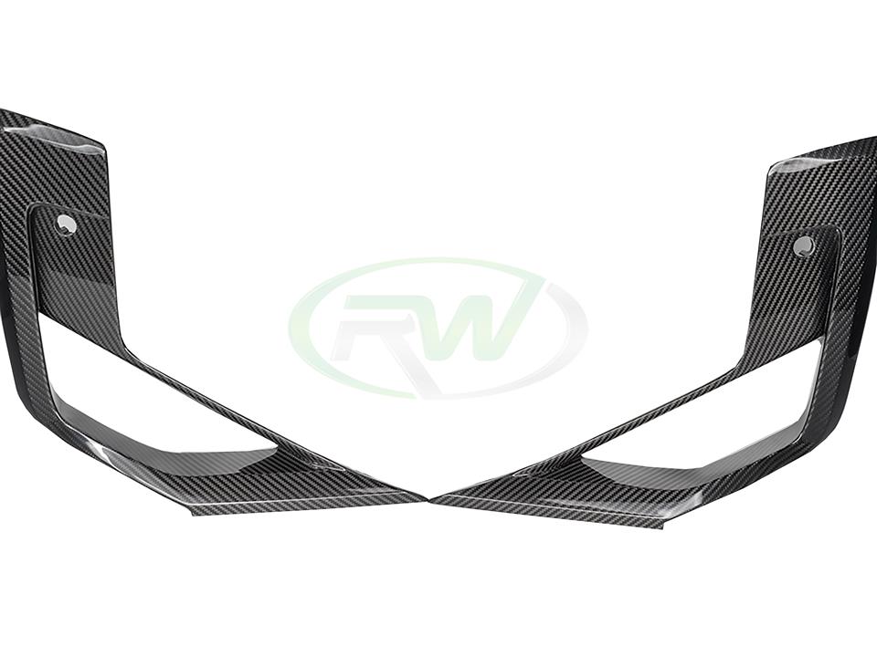 RW Carbon 2022-2025 BMW F97 X3M F98 X4M LCI OEM Style Carbon Fiber Air Ducts - Image 4