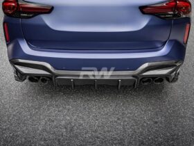 RW Carbon F97 X3M LCI Carbon Fiber Diffuser for BMW X Series - Image 2
