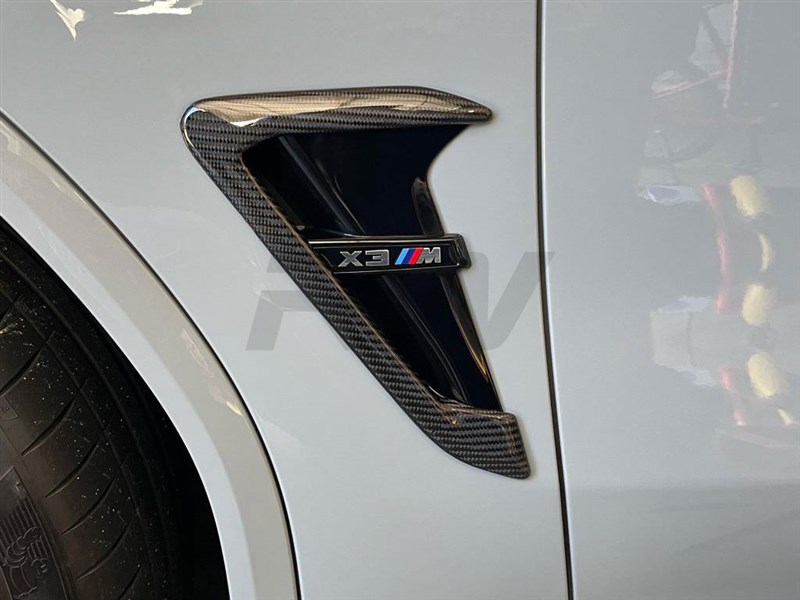 RW Carbon 2020-2025 BMW F97 X3M/F98 X4M Carbon Fiber Vent Covers