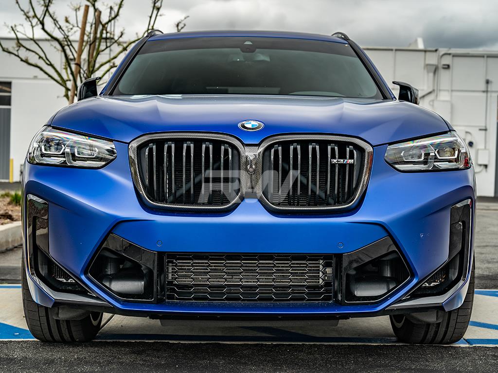 RW Carbon 2022-2025 BMW F97 X3M/F98 X4M LCI Carbon Fiber Grille Surround - Image 8