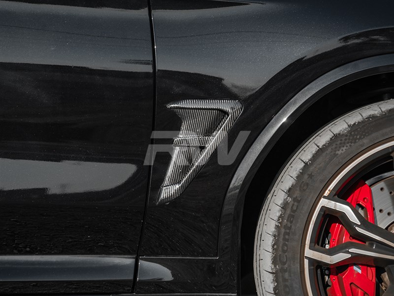 RW Carbon 2020-2025 BMW G01 G02 F97 F98 Carbon Fiber Fender Trims - Image 3